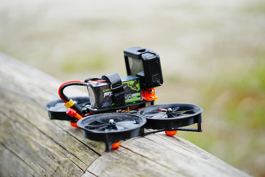 3d printed and cnc machined drone prototype parts