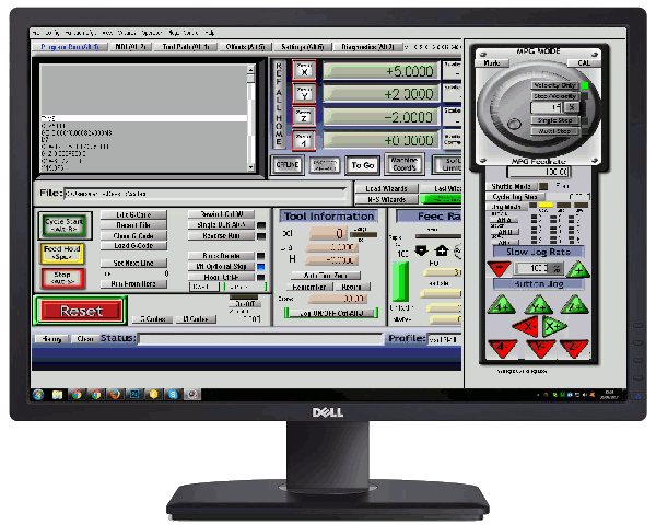 Mach3 setup guide: CNC machine running Mach3 control software