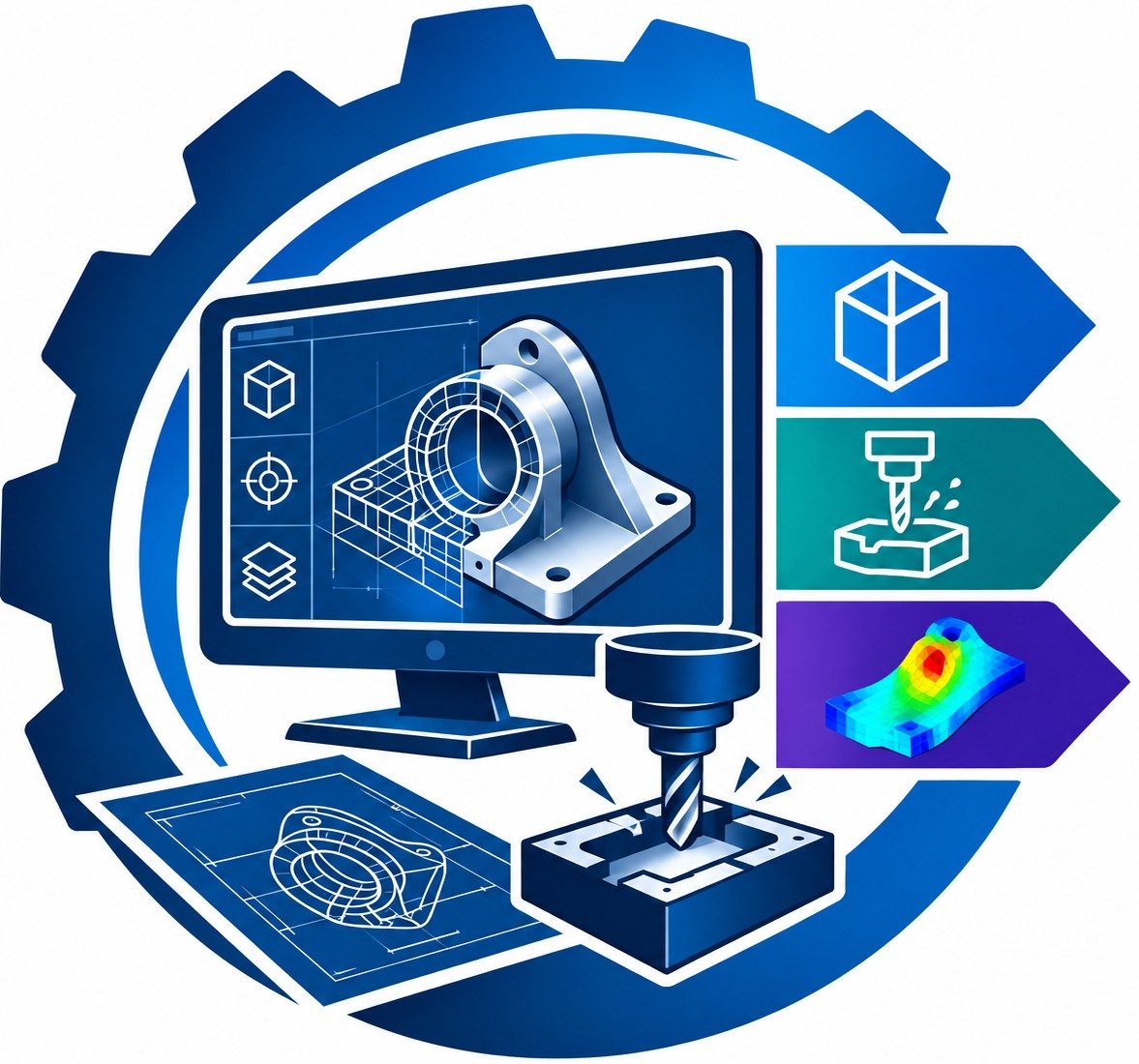 DESIGN AND MANUFACTURING PROCESSOF A 3 AXIS CNC MACHINE design-and-manufacturing-processof-a-3-axis-cnc-machine