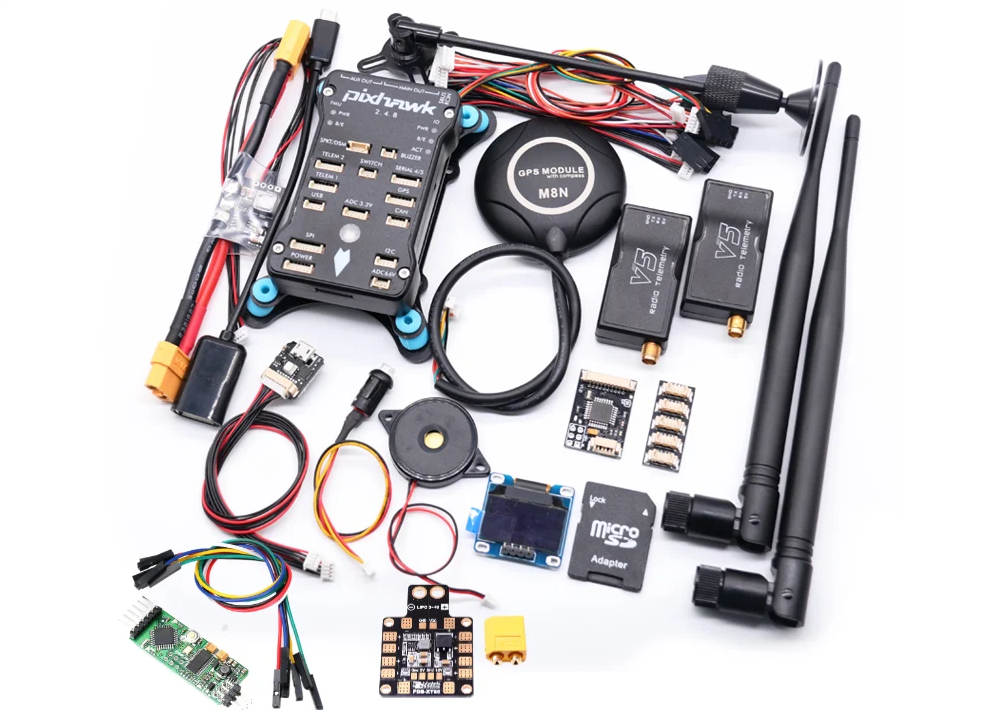 Pixhawk flight controller that can run ArduPilot or PX4